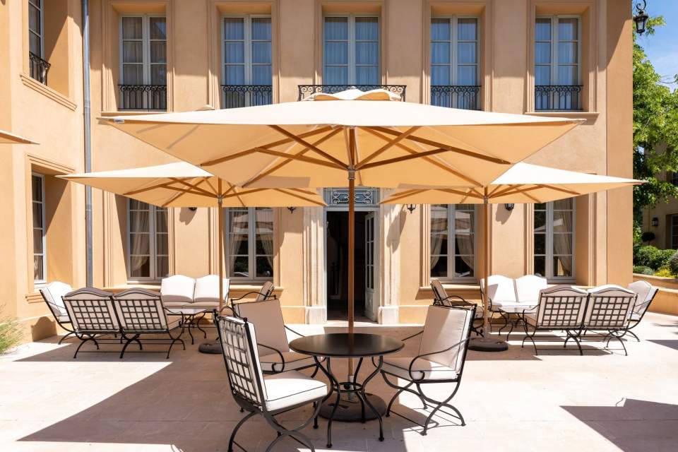 terraço no centro de aix en provence