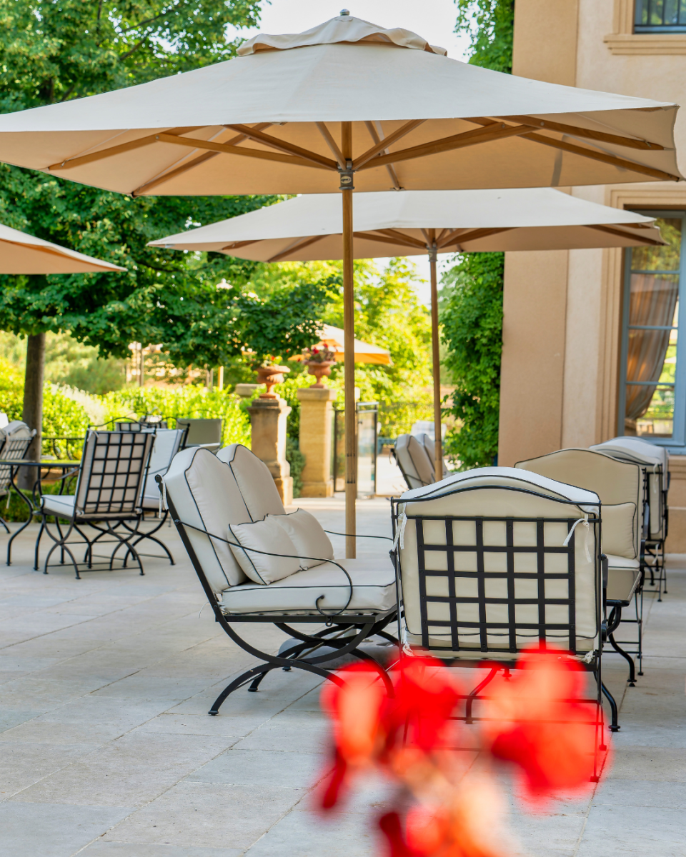 Terrasse du XVIIIe Villa Saint-Ange 