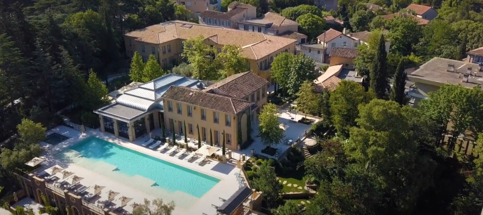 Villa Saint-Ange, Luxushotel mit beheiztem Außenpool in Aix-en-Provence