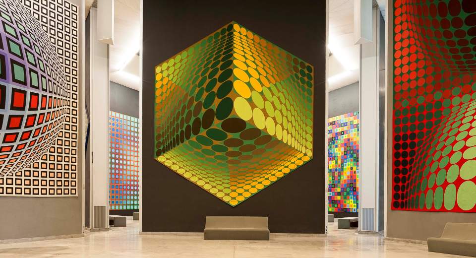 Alveole _ Victor Vasarely _ Fondation Vasarely Aix en Provence