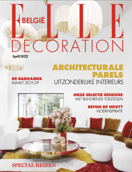 ELLE Décoration Belgia aprill 2022