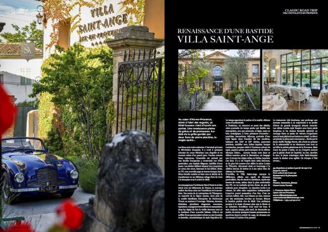 Aston Martin est à Villa Saint-Ange, Aix-en-Provence