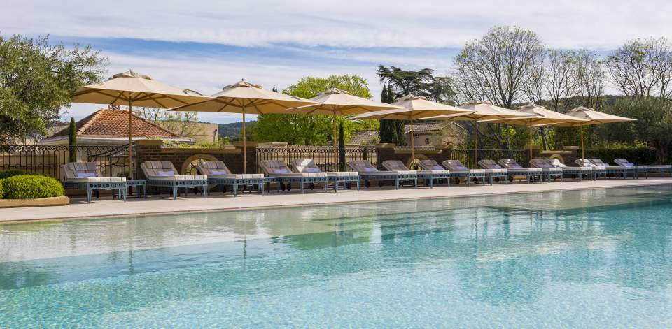Überlaufpool – Villa Saint-Ange – Luxushotel in der Provence