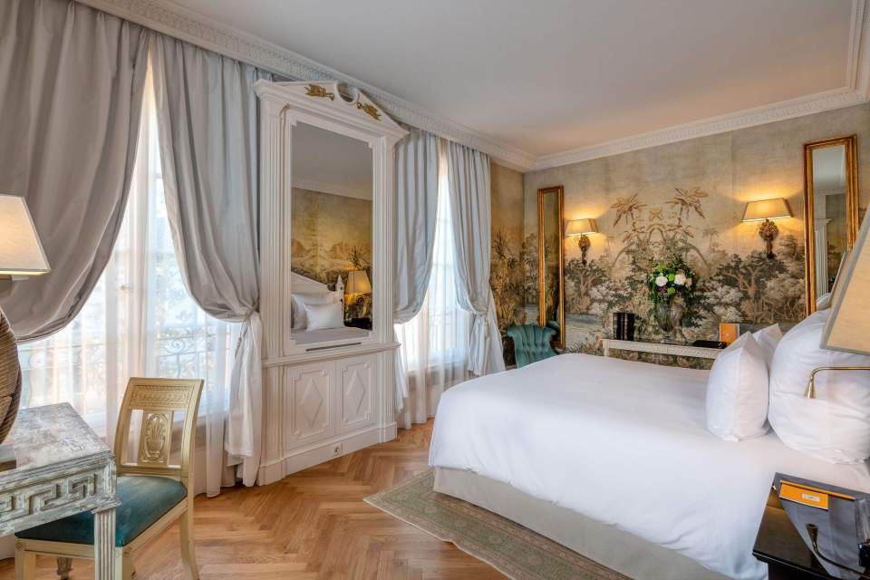 غرفة كلاسيكية في Villa Saint-Ange - فندق فاخر في آكس أون بروفانس