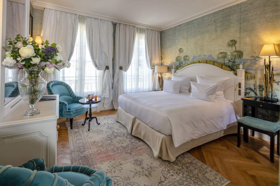 غرفة كلاسيكية في الفندق الفاخر ذي الـ 5 نجوم Villa Saint-Ange في آكس أون بروفانس