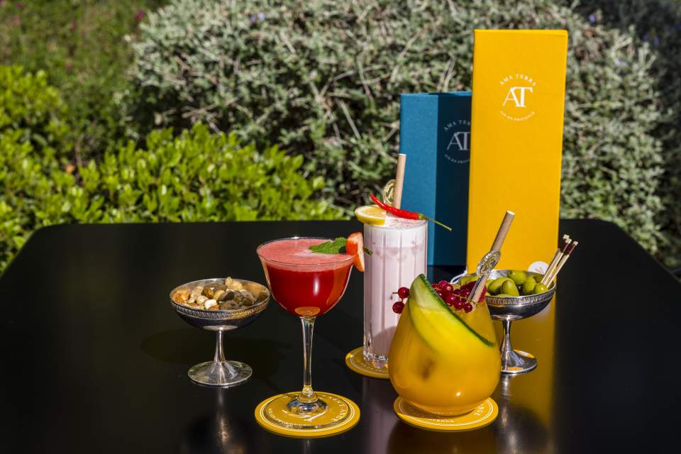 Bar of the 5-star hotel Villa Saint-Ange