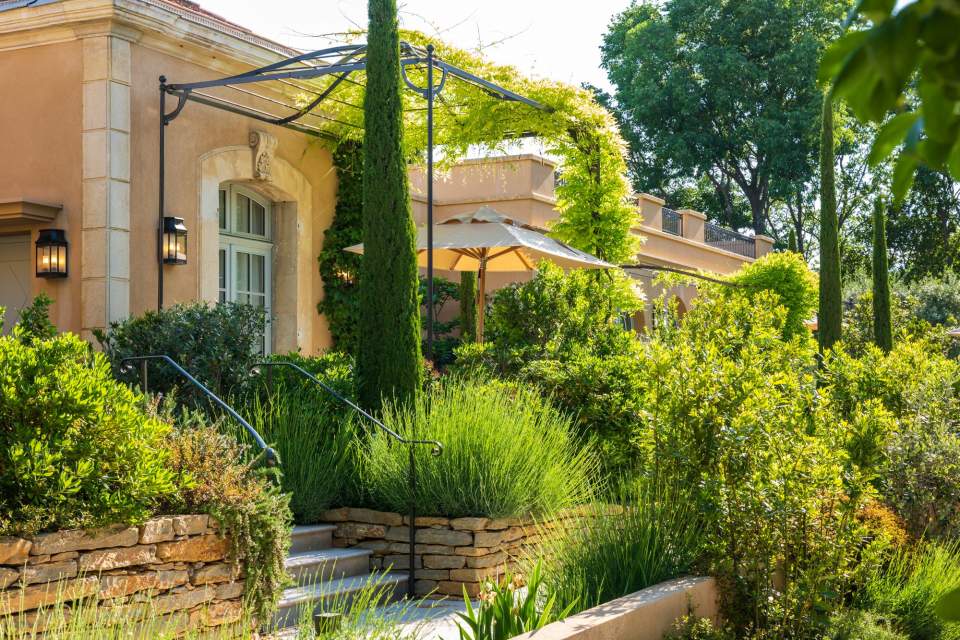 Jardin Villa Saint-Ange 