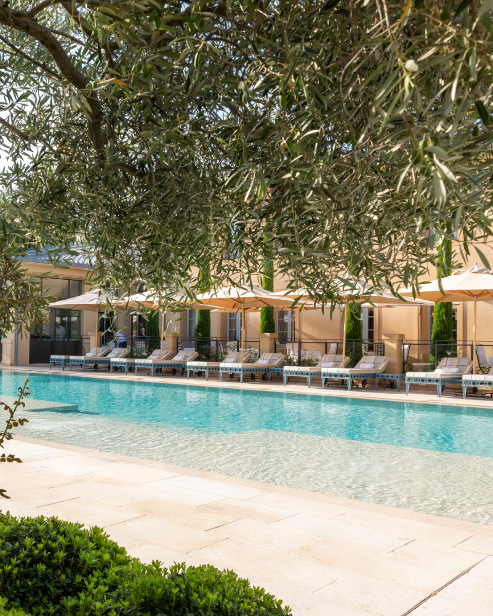 Piscine miroir à Villa Saint-Ange 