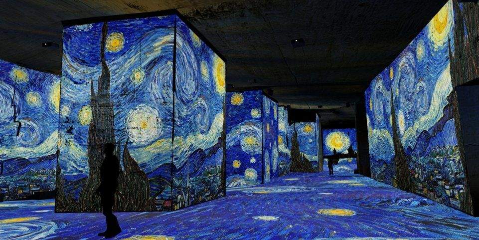 Exposition Van Gogh la nuit etoilee Villa Saint Ange